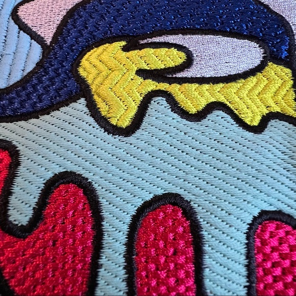 KENZO Black Crew Neck Fish Sweatshirt S - Picture 7 of 9